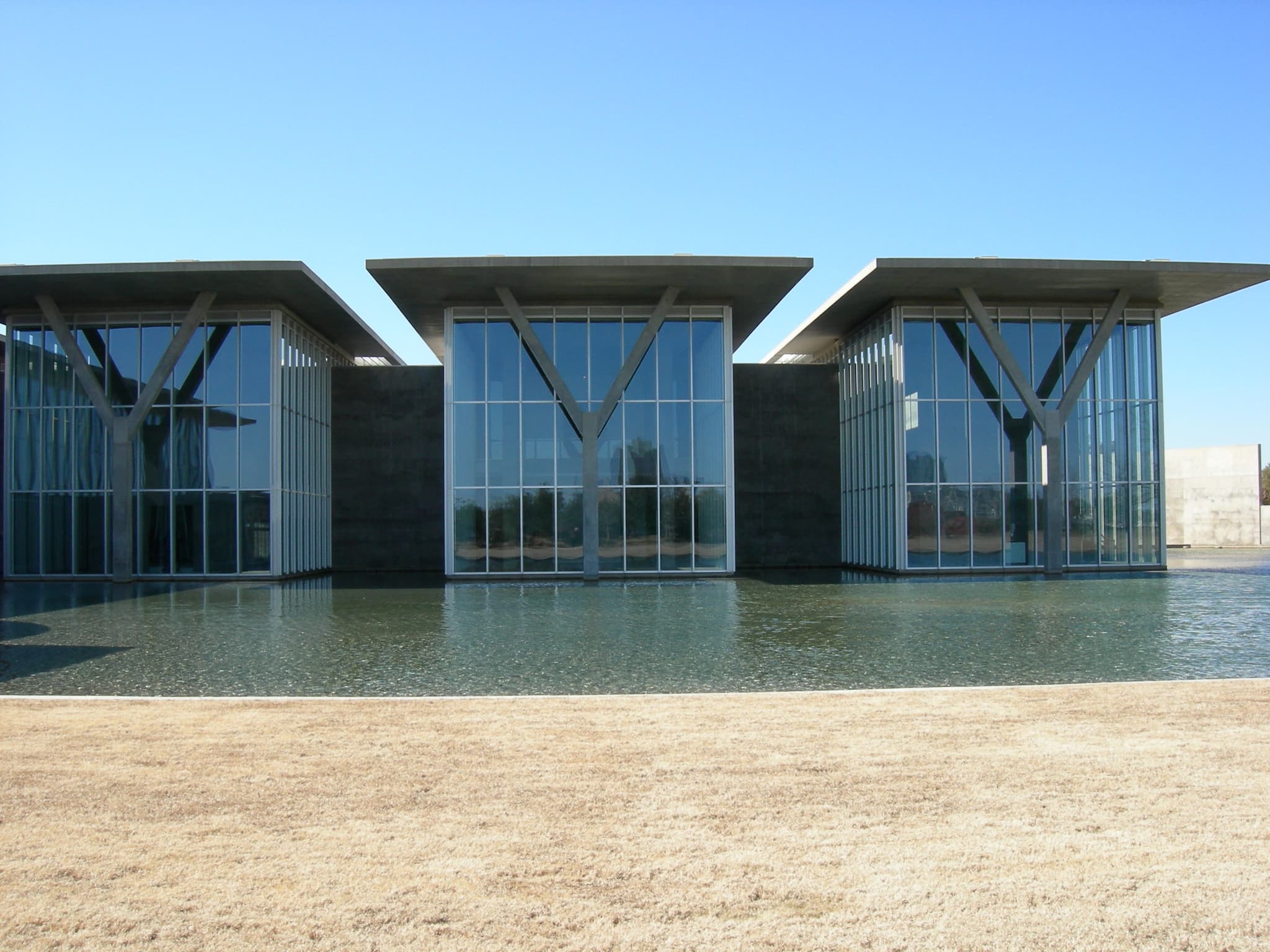 Concrete, water, silence